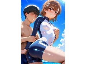 御坂〇琴  ウェットスーツでえっち（115枚）(HKMアート) [d_604056]