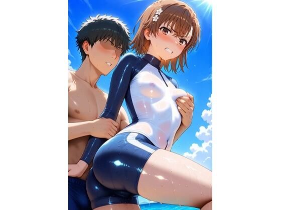 御坂〇琴  ウェットスーツでえっち（115枚）(HKMアート) [d_604056]