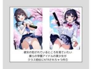 彼女の犯●れているところを見ていたい 僕らの学園アイドルの美少女が クラス担任にNTRされちゃう件 1(ルーブル書院) [d_607679]