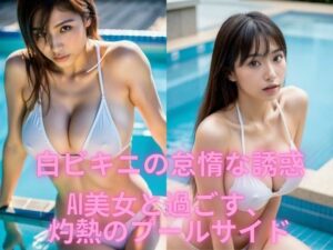 白ビキニの怠惰な誘惑 AI美女と過ごす、灼熱のプールサイド(BAI Publishers) [d_607973]