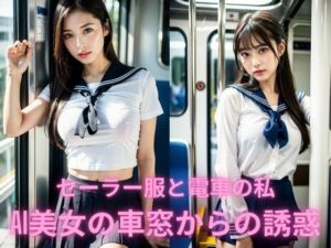 セーラー服と電車の私 AI美女の車窓からの誘惑(BAI Publishers) [d_607992]