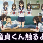 「寝てるすきに襲っちゃお」JK集団に童貞を卒業されました・・・(突撃汁男) [d_608074]