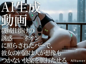 機械仕掛けの誘惑――ネオンに照らされたバーで、彼女の回路は人が想像もつかない快楽を脈打たせる(AItuner) [d_608206]