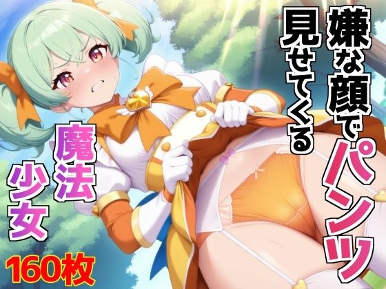 嫌な顔でパンツ見せてくる魔法少女(AIパンツ部) [d_609076]