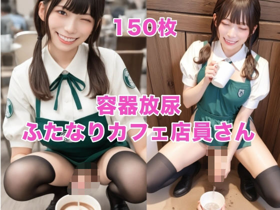 容器放尿  第二弾〈ふたなりカフェ店員さん〉(ARTIFICIAL-GIRLS) [d_609480]