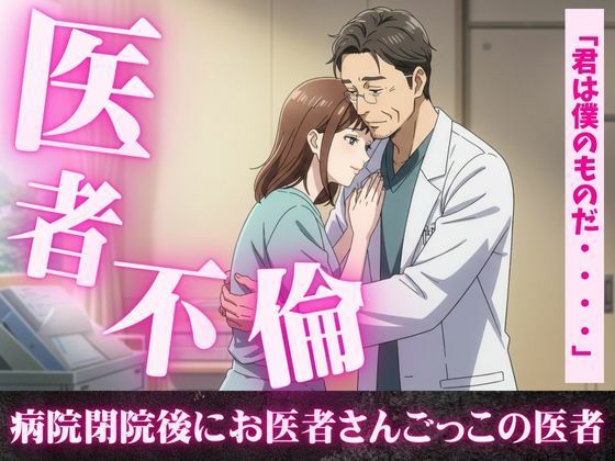 患者の麻酔が効いて寝ている間にセックスをする医者、病院閉院後にお医者さんごっこをする医者(ひまわり学園) [d_610462]