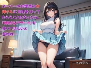 【お気軽小説】スーパーのお惣菜のお姉さんに料理を作ってもらうことになったら、『特別なデザート』を食べてほしいと言われ…(さのぞう) [d_610594]