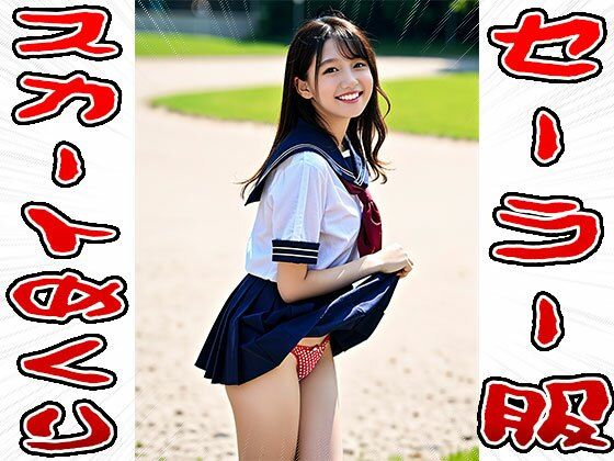 【スカートめくり】セーラー服(女体天国) [d_611589]