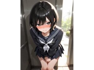 パンツの中にリモートバイブをいれられたJK(カルビタウン) [d_611915]