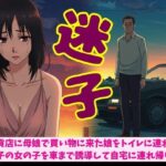 百貨店に母娘で買い物に来た娘をトイレに連れ込みSEX！迷子の女の子を車まで誘導して自宅に連れ帰り●す(JKリフレッシュ企画) [d_611984]