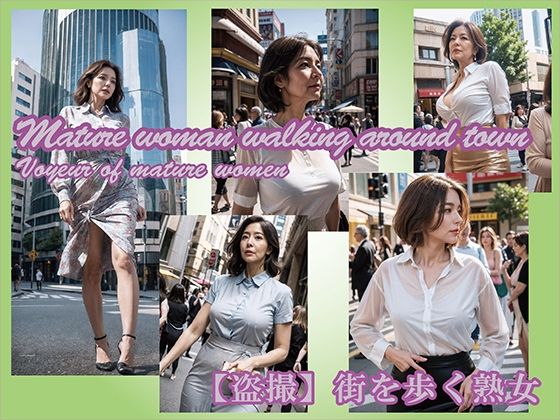 【AIグラビア】街を歩く熟女(熟女コレクション) [d_612120]