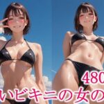 黒いビキニの女の子(スタジオキツネ) [d_612630]