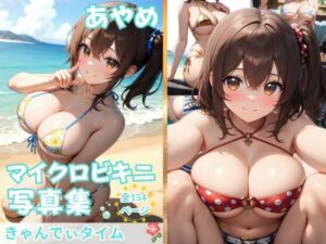 あやめの悩殺マイクロビキニ写真集【美少女水着コスプレ風】(きゃんでぃタイム) [d_613365]