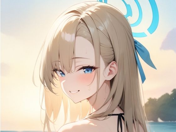 ブルーアーカ◯ブ  一之瀬ア◯ナ  グラビア画像集(ぱーぷるびーとすたじお) [d_614218]