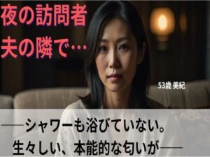 【シニア恋愛】「夜の訪問者」〜シャワーも浴びていない、生々しい本能的な匂いが〜53歳美紀(熟恋ノスタルジア) [d_615293]