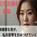 【シニア恋愛】「万引き主婦の末路」〜無機質な音が、私の屈辱を刻みつけていく〜52歳由美【官能朗読】(熟恋ノスタルジア) [d_616347]
