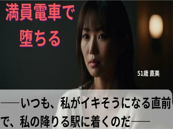 【シニア恋愛】「満員電車で堕ちる」〜いつも、私がイキそうになる直前で、私の降りる駅に着く〜51歳 直美【官能朗読】(熟恋ノスタルジア) [d_616358]