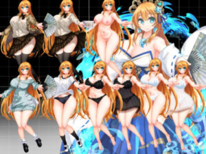 【立ち絵素材】水の巫女(水の木) [d_616389]