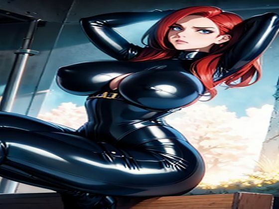 爆乳AIてっかてかスーツ1(AI出版) [d_362145]