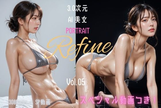 3.0次元AI美女 PORTRAIT Refine VOL.05 AI SEX ポーズ集(KEI diffusion) [d_597859]