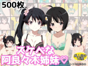 スケベな阿良々木姉妹(アトリエわたあめ) [d_611433]