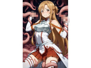 ア〇ナ  触手モンスターに襲われる(HKMアート) [d_613981]