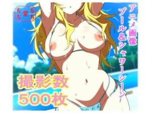 アニメ作画 アイドルグラビアプール撮影会  半脱ぎ＆下着フェチ  撮影総数500枚(もちもち堂) [d_615458]