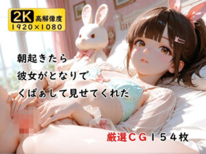 朝起きたら彼女がとなりでくぱぁして見せてくれた(ありゅ研究所) [d_616875]