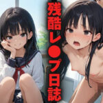 残酷レ〇プ日誌 〜黒髪メ〇〇キ凌●編〜(美女造) [d_617044]