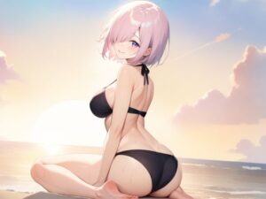 FG◯ マシ◯・キリエ◯イトグラビア画像集(ぱーぷるびーとすたじお) [d_617284]