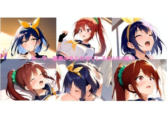 セーラー服美少女ふたなりレズのAICG集 1(サークルとうふ用ニッパー) [d_617318]