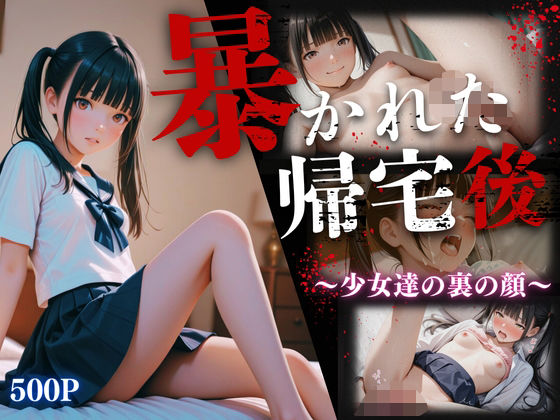 暴かれた帰宅後 〜少女達の裏の顔〜(ひみつ基地) [d_617863]