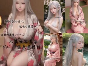 「湯けむりの奥に、彼女の微笑み」白銀の湯宿シリーズ AI美女写真集 Vol.1『温泉旅館編』(mo：graph atelier) [d_618367]