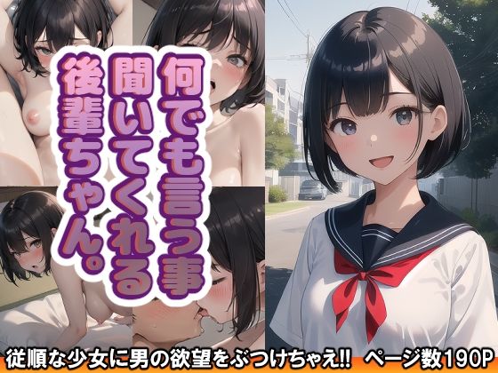 何でも言う事聞いてくれる後輩ちゃん。(サトヅメ) [d_622125]