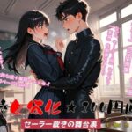 全校女体化★100円画集 〜セーラー裁きの舞台裏〜(真城の秘宝館) [d_622173]