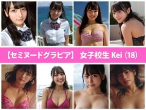 【セミヌードグラビア】女子校生Kei（18）(AI Girls Photo Collection) [d_622835]