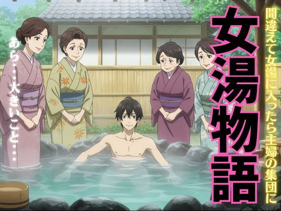 間違えて女湯に入ったしまい主婦の集団に囲まれる｜隣の家のママ友が怪我をして自宅で手当てをしていたら、(艶姫) [d_626343]