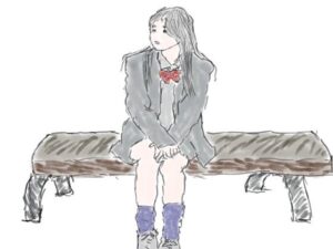 温泉でバイト2  盗撮されたのは後輩(ひぐらしなく) [d_627201]