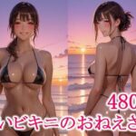 黒いビキニのおねえさん(スタジオキツネ) [d_628278]