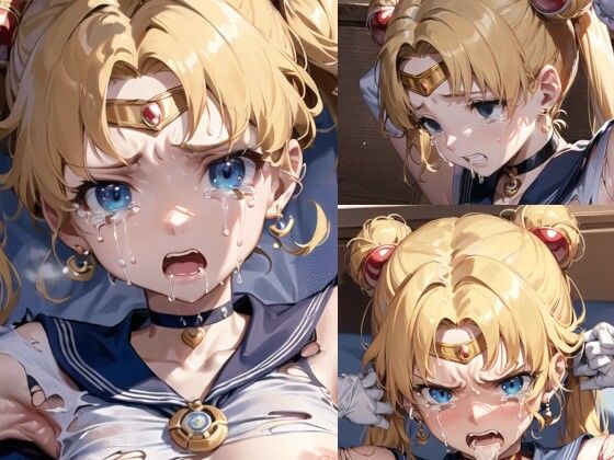 敗北・号泣 セーラームーン（妊娠前＆妊娠後）(Iqo’s Sexuality Management.) [d_628401]