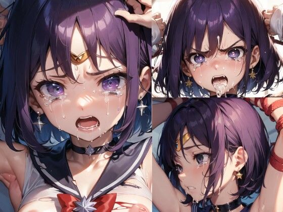 敗北・号泣 セーラーサターン（妊娠前＆妊娠後ボテ腹）(Iqo’s Sexuality Management.) [d_628495]