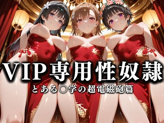 裏カジノのVIP専用性奴●──チャイナドレスで快楽提供。とある〇学の超電磁砲篇(性春みるく工房) [d_628691]