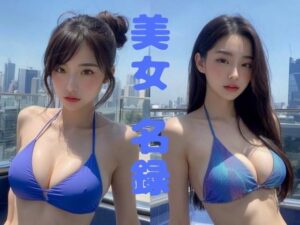 【美女名録】vol8.13  天空の楽園──最上階プールに佇む、ツンデレ美女  206枚【AIグラビア写真集】(AI美女制作参謀本部1課) [d_629483]