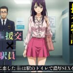 援交物語〜駅員に恋したJKは駅のトイレで濃厚SEX！変態JKはバイブを入れたまま外に(JKリフレッシュ企画) [d_629723]