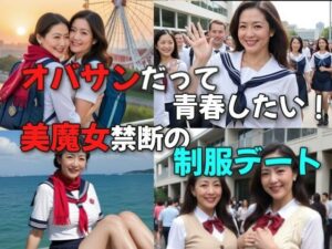オバサンだって青春したい！美魔女禁断の制服デート(絶倫影法師) [d_631000]