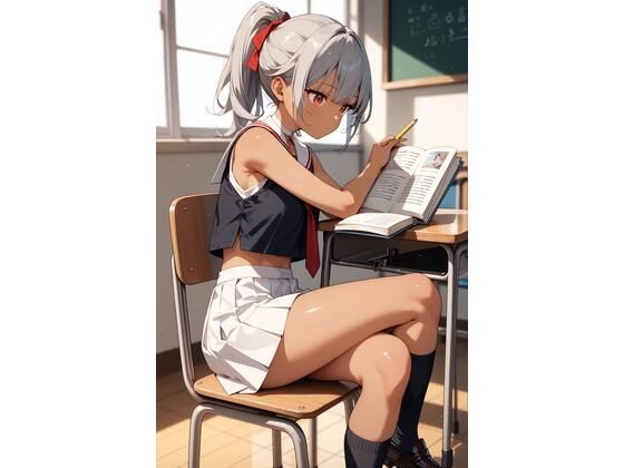 褐色ちゃんとえっちなえちえち(ケイノさんち) [d_632336]