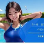 日々是競泳水着の彼女【8月】(バスターデュエル) [d_634606]