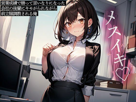 営業成績で勝って言いなりになった会社の後輩にキモがられながら前立腺調教される俺(またたび) [d_634886]