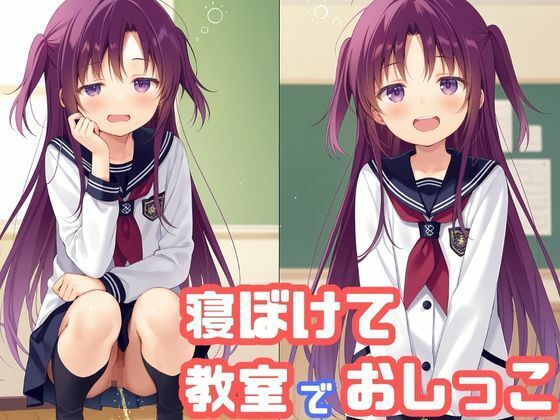 気になるあの子が寝ぼけて教室でおしっこをし始めた(でのいず) [d_635274]