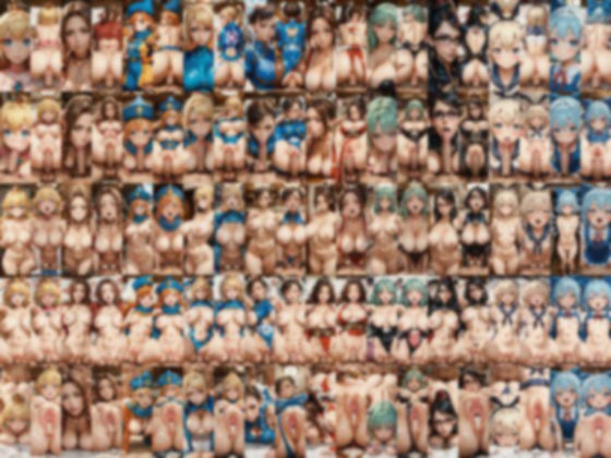 【☆50キャラ×10シーン計500枚☆】ゲームキャラのあの子とエッチ！イラスト版(RR) [d_635893]